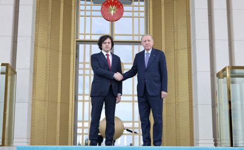 Georgian and Turkish Leaders Sign Memorandum on Energy Collaboration