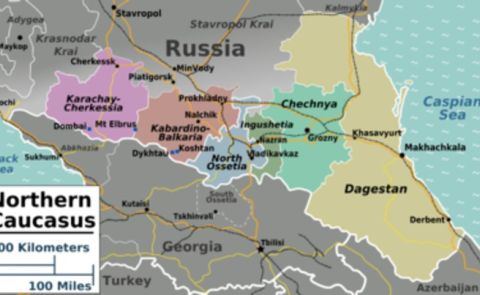 Head of North Ossetia Visits Ukraine-Russia Front Line