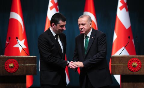 Irakli Garibashvili Meets Recep Tayyip Erdoğan in Turkey
