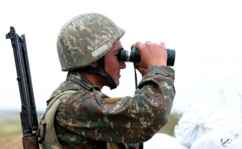 Armenian Defense Minister: "No Build-Up of Azerbaijani Troops Observed Along Armenia's Borders"
