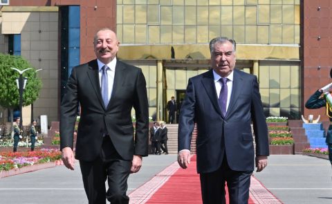 Azerbaijan's Senior Leadership Visits Tajikistan, Sign 12 Agreements