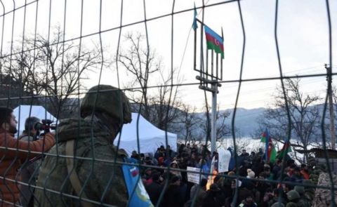 Azerbaijani Activists Stop Protest Along Lachin Corridor
