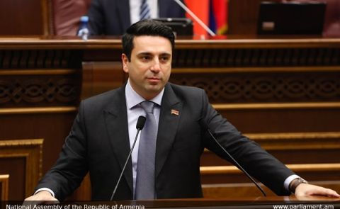 Armenian Parliament Speaker Regrets Over Turkish Response to Yerevan Monument