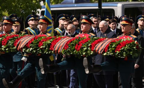 Armenian Prime Minister Nikol Pashinyan Attends Victory Day Parade in Moscow