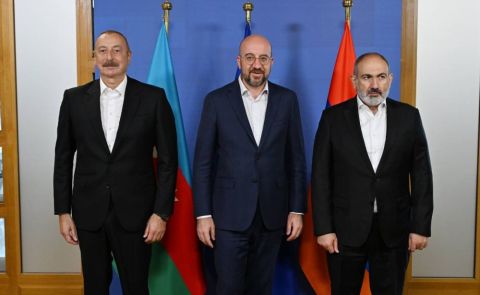 Charles Michel on Trilateral Meeting with President Aliyev of Azerbaijan and Prime Minister Pashinyan of Armenia