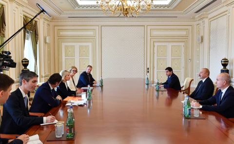 Aliyev Discusses Karabakh and Peace Process with OSCE