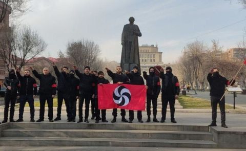 Controversy in Yerevan: Neo-Nazi Group Marks Garegin Nzhdeh's Birthday Amid Condemnation