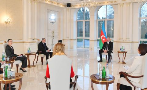 Ilham Aliyev Discusses Foreign Policy, Karabakh, and Controversies with France