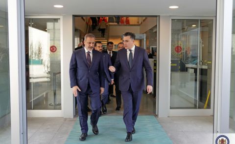 Georgian Foreign Minister Visits Türkiye for Official Talks