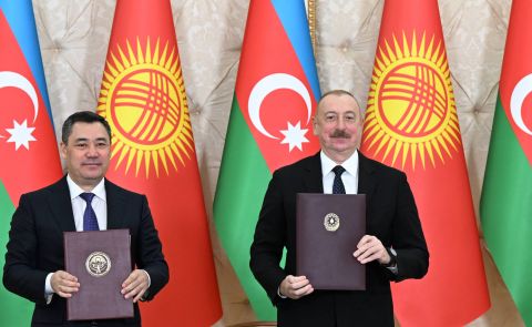 Azerbaijan and Kyrgyzstan Ink New Pacts, Bolstering Bilateral Ties