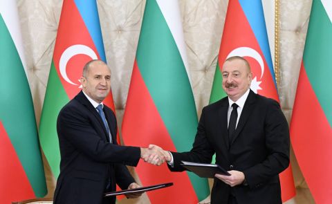 Azerbaijan, Bulgaria Ink Strategic Partnership to Boost Bilateral Ties
