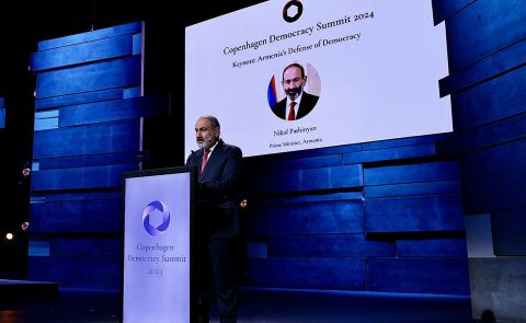 Armenian PM Addresses Democracy and Security Challenges at Copenhagen Summit