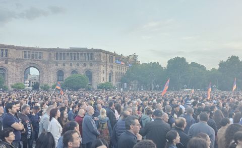 Yerevan Protests Lead to Clashes with Police, Multiple Arrests Reported