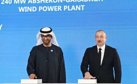 Aliyev Foresees Expansion of Azerbaijani Gas Supply to European Countries; Announces Plans to Establish Fund for Small Island Developing States