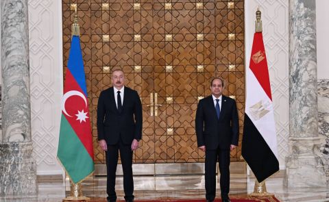 Azerbaijani and Egyptian Presidents Hold Talks on Bilateral Cooperation