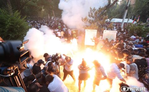 Amnesty International Condemns Police Violence at Yerevan Protests