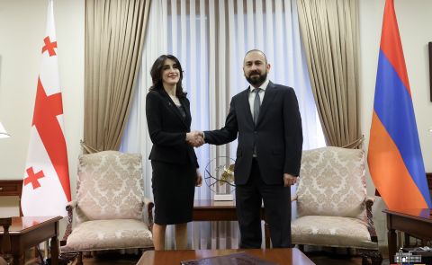 Mirzoyan and Bochorishvili Discuss Regional Peace Efforts and Economic Cooperation Amid Security Challenges