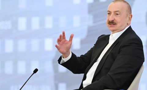 Aliyev Highlights Zangezur Corridor, Supports Ukraine, Discusses Baku's Mediation in Türkiye-Israel Dialogue, and Rejects Aggressive Statements from Iran and Russia