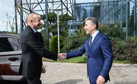 Aliyev Meets Ivanishvili