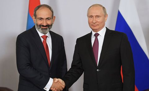 Paschinjan und Putin besprechen Perspektiven der Zusammenarbeit