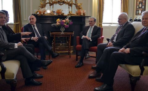 Treffen der Außenminister von Armenien und Aserbaidschan in Washington 