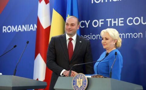 Georgian Prime Minister visited Romania and Bulgaria