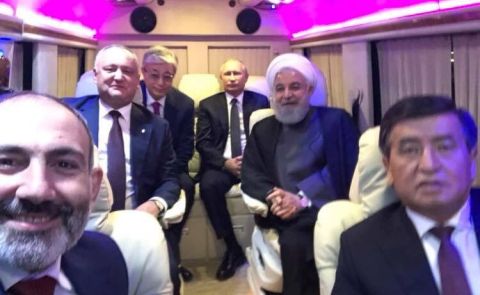 Die Tagung des Obersten Eurasischen Wirtschaftsrats beginnt in Armenien. Rouhani spricht über Kooperationspotentiale zwischen Iran und Armenien