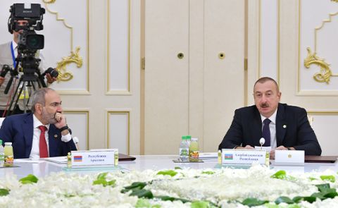 Aliyev and Pashinyan argue on Armenian WWII figure at CIS Conference