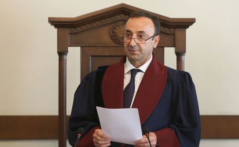 President of Armenian Constitutional Court charged with abuse of power