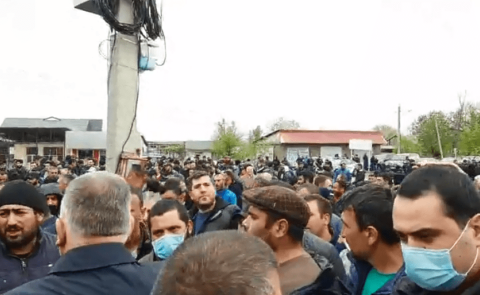 Protests in Marneuli municipality