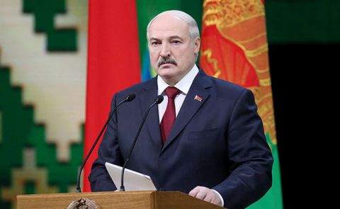 Why did the Georgian government not congratulate Lukashenko on his victory?