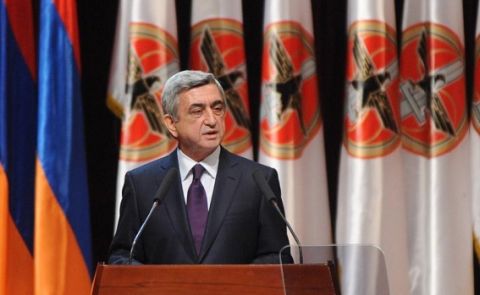 Sargsyan speaks on April War on his first public speech after resignation