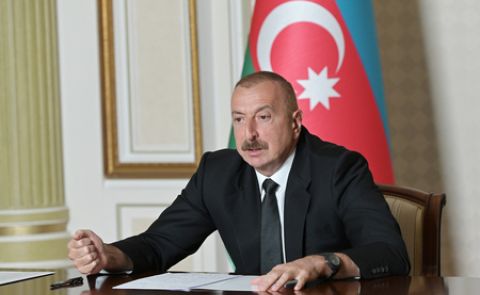 Aliyev states the trilateral statement must be fulfilled despite the political crisis in Armenia