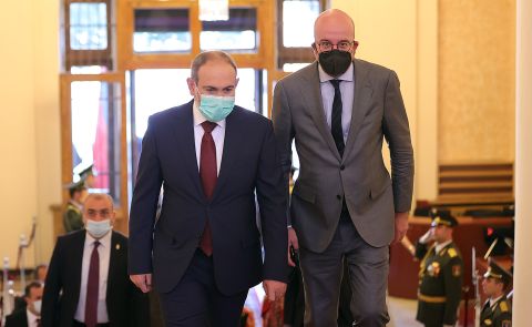 Charles Michel visits Armenia 