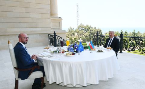 Charles Michel visits Azerbaijan 