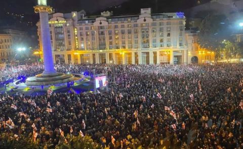 Georgians demanding freedom for Saakashvili