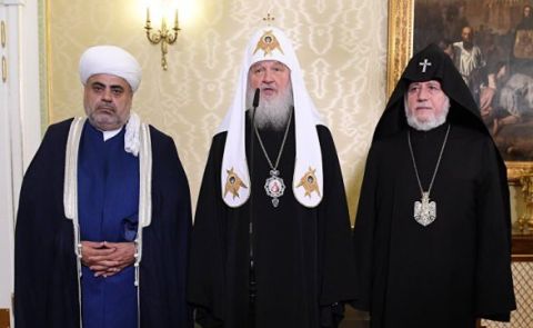 Religious leaders of Armenia and Azerbaijan met in Moscow