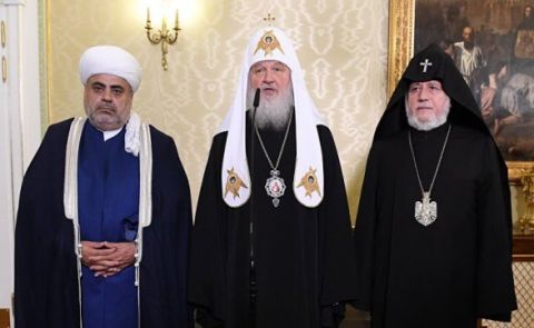 Religiöse Anführer von Armenien und Aserbaidschan trafen sich in Moskau