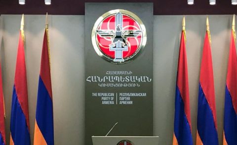 Republican Party of Armenia on MOD's resignation