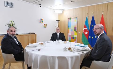 Aliyev-Pashinyan meeting in Brussels