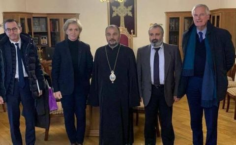 French presidential candidate visited Nagorno-Karabakh