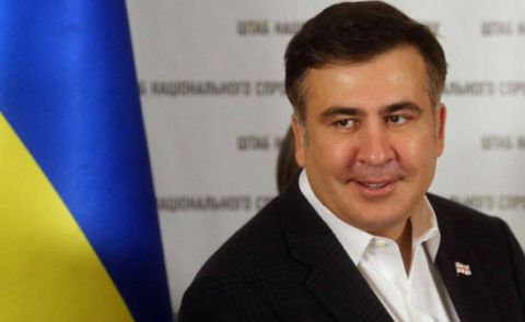 Saakashvili asked to be released from prison to go to Ukraine