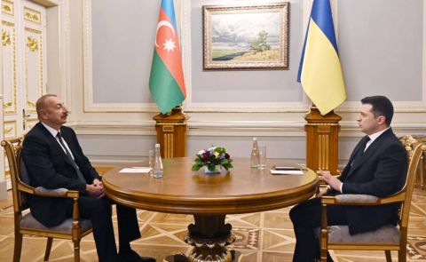 Wolodymyr Selenskyj: „Wir erwarten mehr Unterstützung von Aserbaidschan“