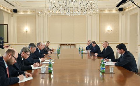 Sergey Lavrov meets with Azerbaijani President and Foreign Minister in Baku