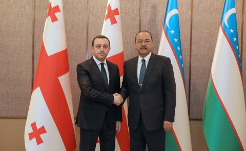 A Georgian Delegation Visits Uzbekistan