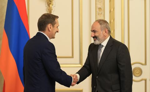 Nikol Paschinjan trifft Leiter des russischen Auslandsgeheimdienstes
