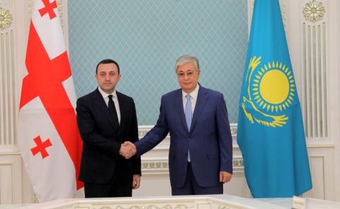 Garibashvili Visits Kazakhstan and Meets with the High Officials