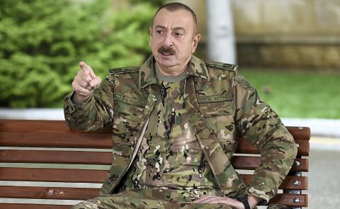 Ilham Aliyev on Food Security After Russo-Ukrainian war, "Anti-terrorist" Operation, and Alternative Route Bypassing Lachin