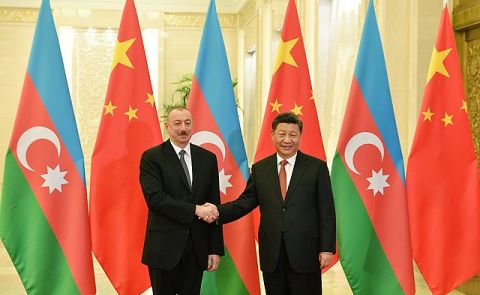 Meeting between Ilham Aliyev and Xi Jinping in Samarkand