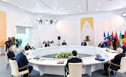 Exchange of Statements Between Aliyev and Pashinyan at CIS Meeting